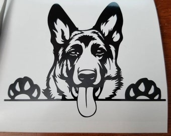 German Shepherd bumper sticker