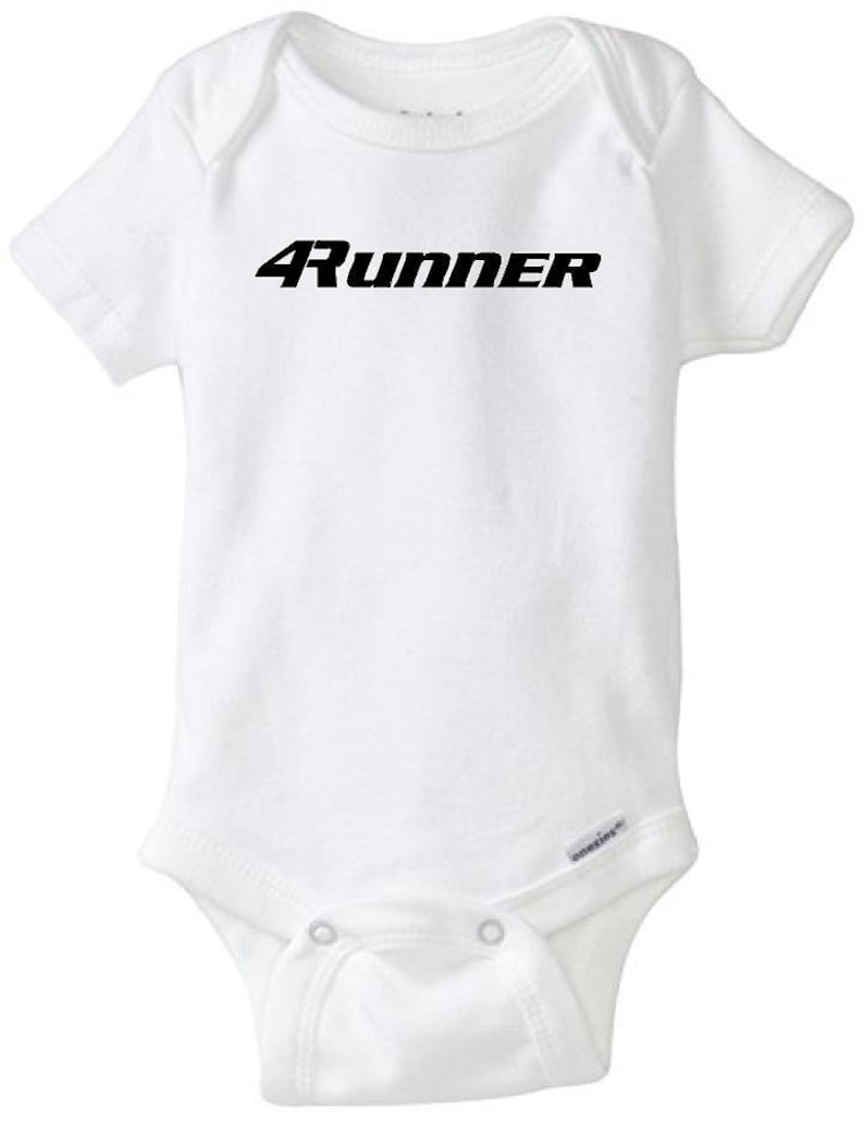Toyota 4Runner Custom Gerber Onesie infant-toddler Free Shipping Customization Available