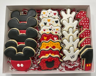 Mickey Mouse Sugar Cookies