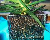 Stained Glass Square Plant Holder