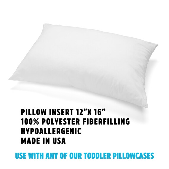 Lumbar Size Pillow Insert Pillow Form Travel 12 X 18 Toddler Home