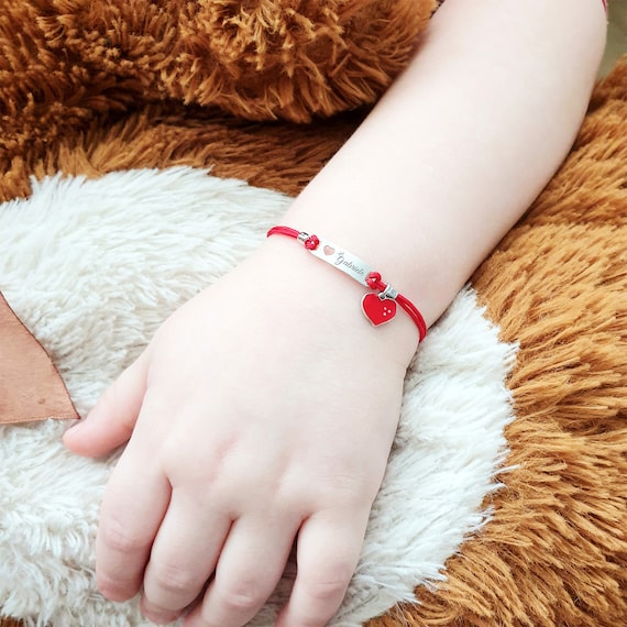 baby initial bracelet