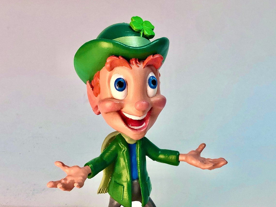 Lucky Charms Lucky the Leprechaun Maquette figure Statue Etsy