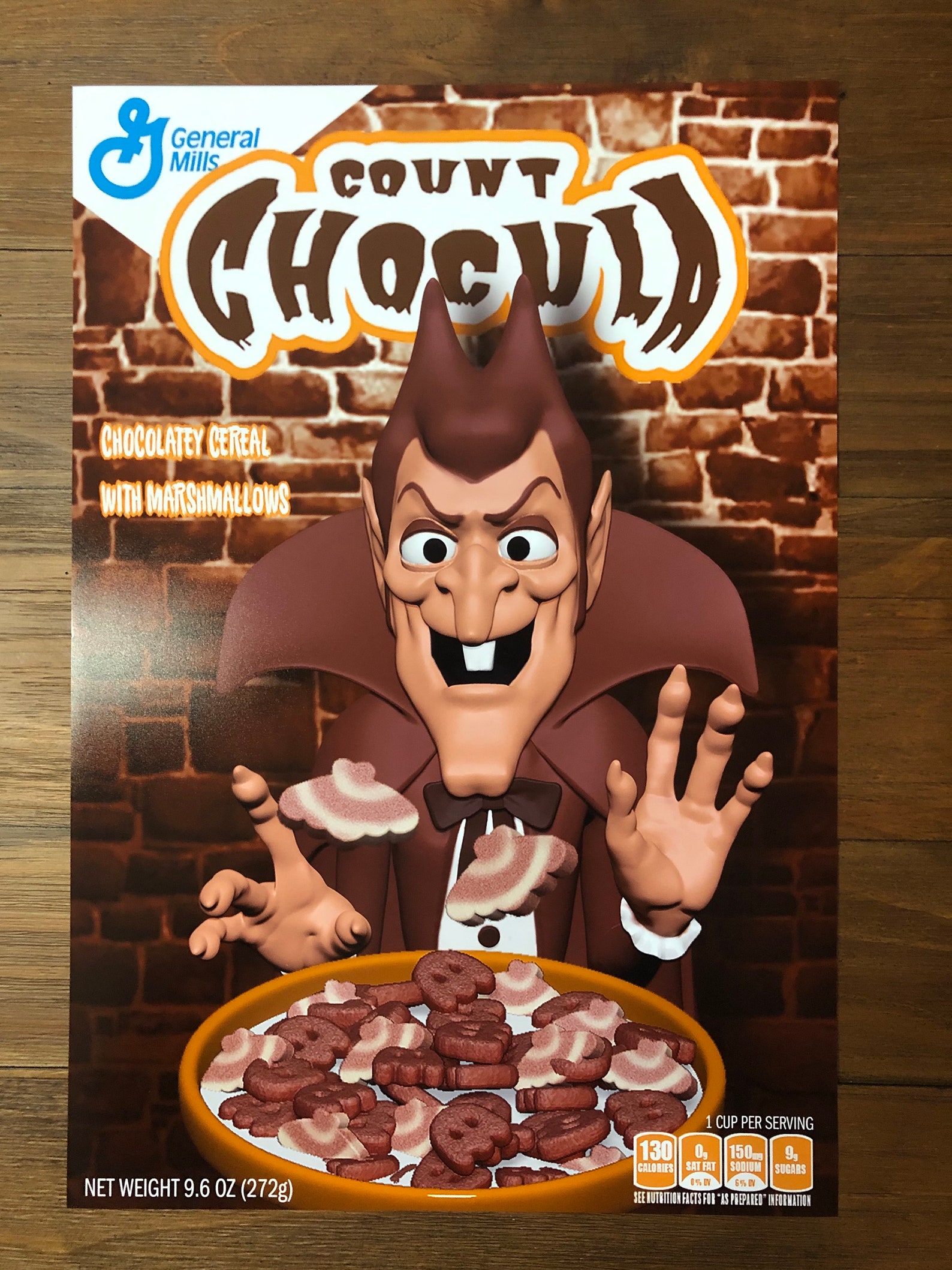 Count Chocula Art Print Poster 13 x 19 Etsy