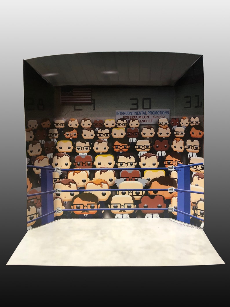 Funko Pop Boxing & Wrestling Ring Background WWE UFC Ali ...