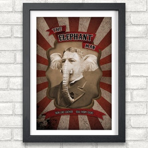 The Elephant Man - Freak Show & Circus Poster