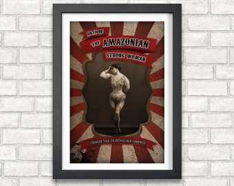 Antiope - The Amazonian Strong Woman