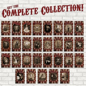 Circus Freak Show Posters -COMPLETE COLLECTION