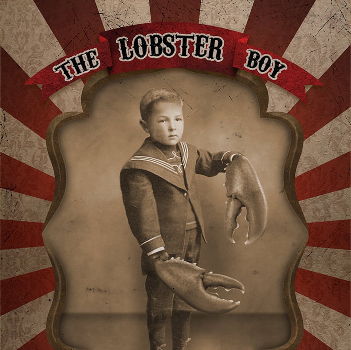 Freak Show Poster The Lobster Boy 24x32 Etsy