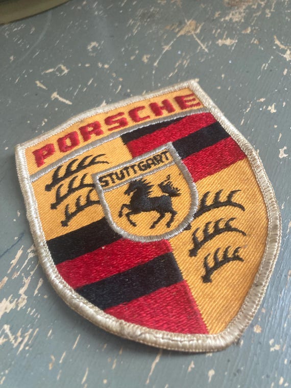 Authentic Worn Vintage Porsche Patch - image 2