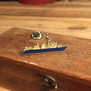 Vintage Sea Explorer Ship Pin