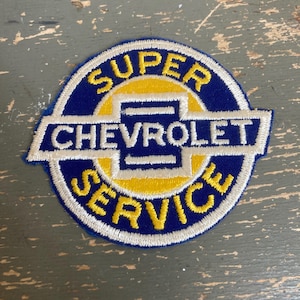 Vintage Chevrolet Super Service Patch