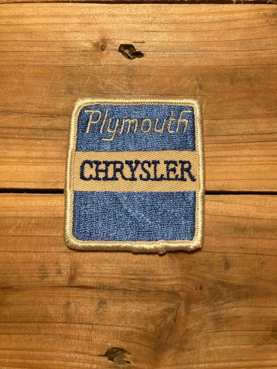 Vintage Plymouth Chrysler Patch