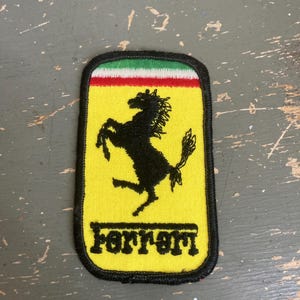 Vintage Ferrari Logo Patch