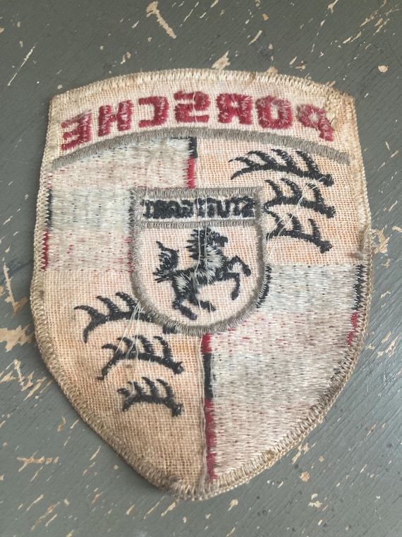 Authentic Worn Vintage Porsche Patch - image 3