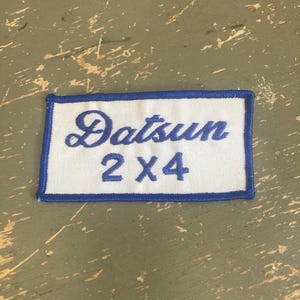 Vintage Datsun 2x4 Truck Patch