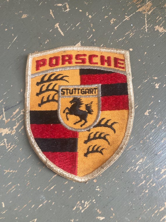Authentic Worn Vintage Porsche Patch - image 1
