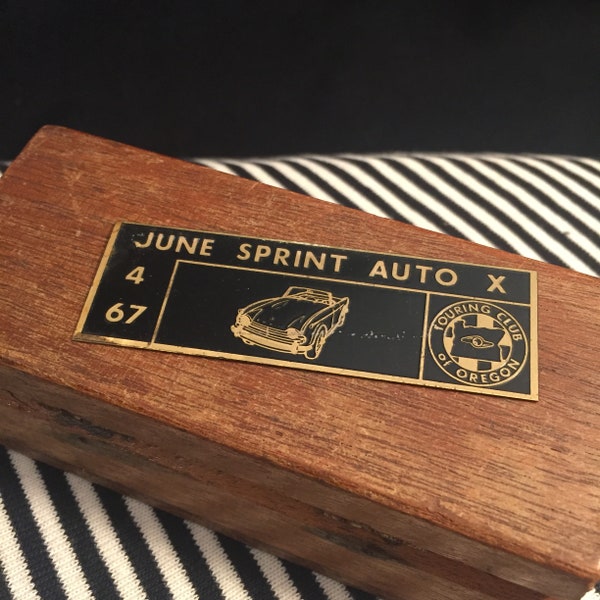 Car Club Plaque Etsy