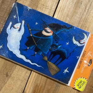 8 Vintage Halloween Greeting Cards