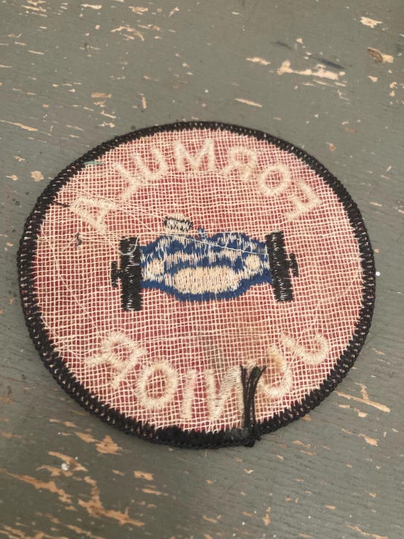 Vintage Formula Junior Racing Patch - image 3