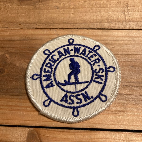 Vintage American Water Ski Assn Patch