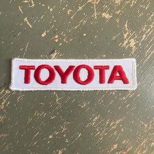 Vintage Toyota Patch