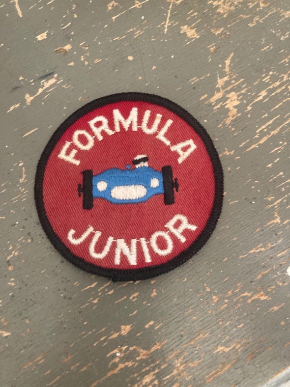 Vintage Formula Junior Racing Patch - image 1
