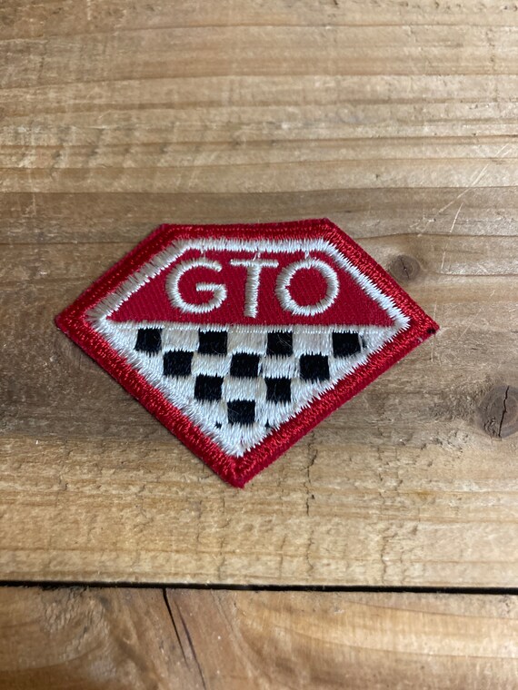 Small Vintage Pontiac GTO Patch - image 1