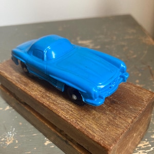 Vintage Rubber Mercedes 300sl Toy Car
