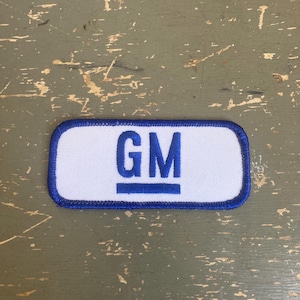 GM Uniform Patch