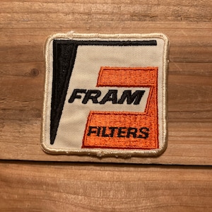 Vintage Fram Oil Filters Patch