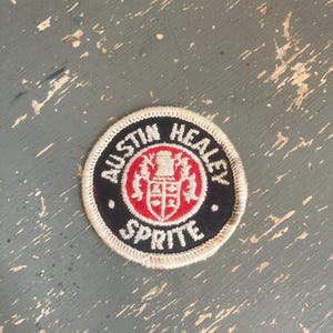 Small Vintage Austin Healey Patch