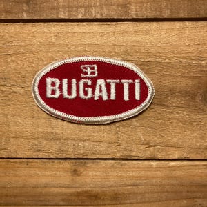 Vintage Bugatti Patch