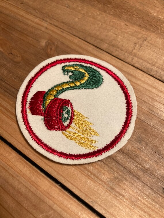 Vintage Ford Mustang Cobra Jet Patch - Gem