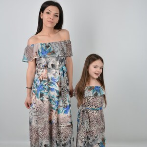 mommy and me luau dresses