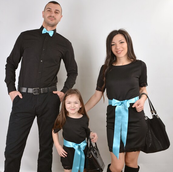Elegant Set Family Matching Clothes Dress Mother Mom Mommy Etsy