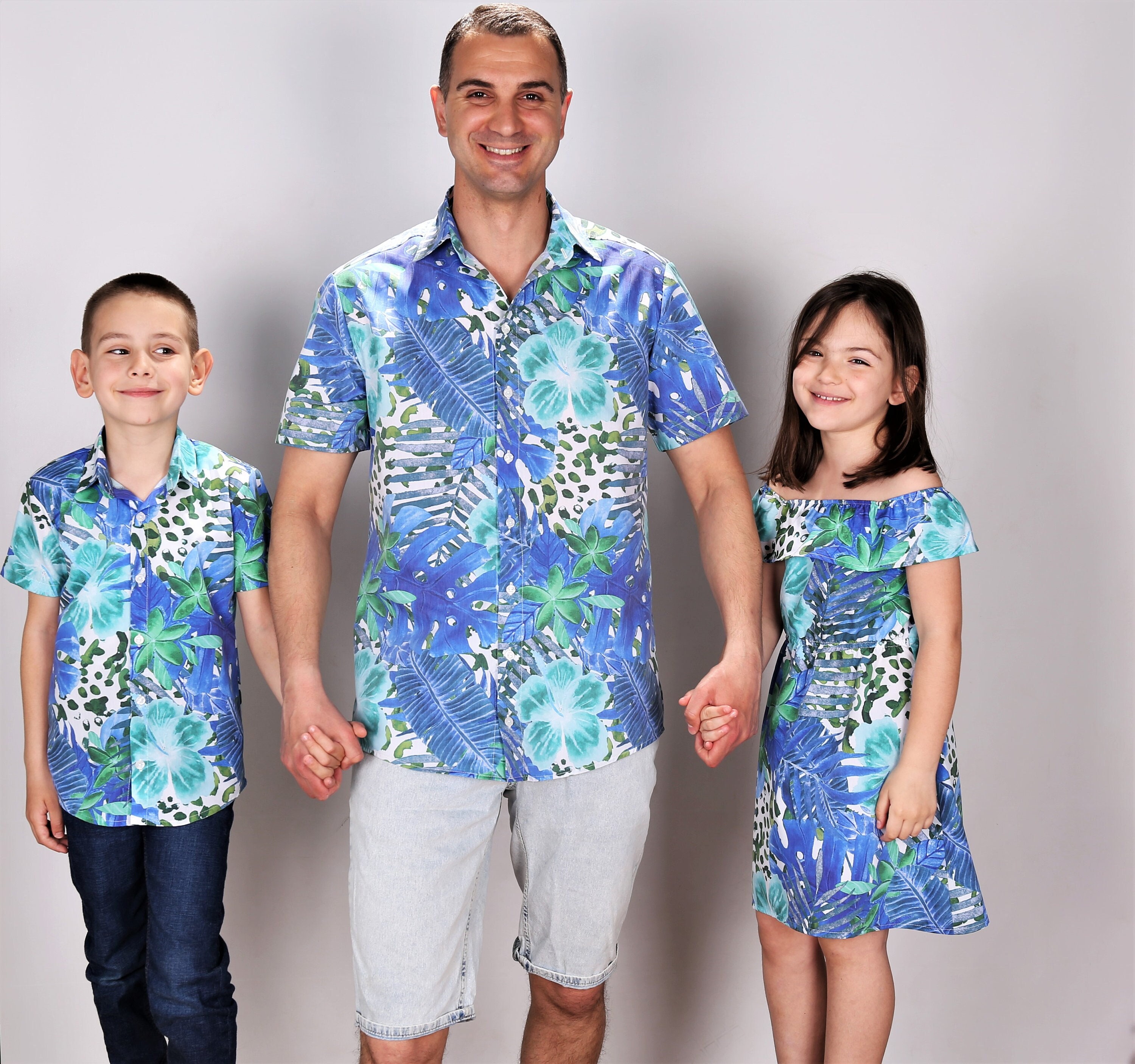 Daddy and Me Matching Hawaiian Outfits Father Son Hawaii - Etsy