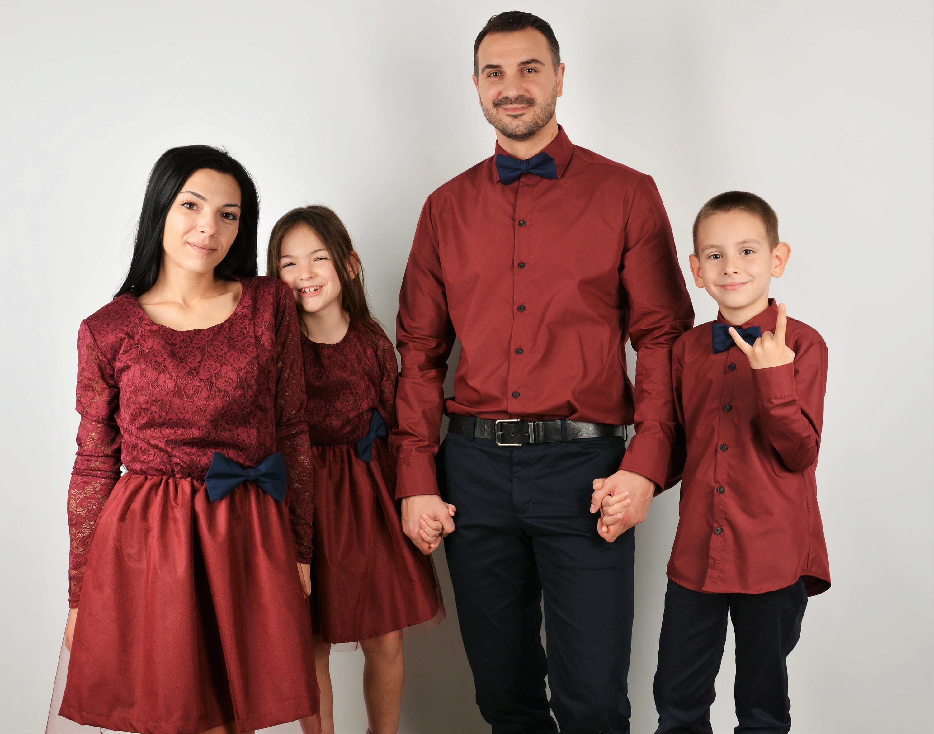 Matching family formal wear sale
