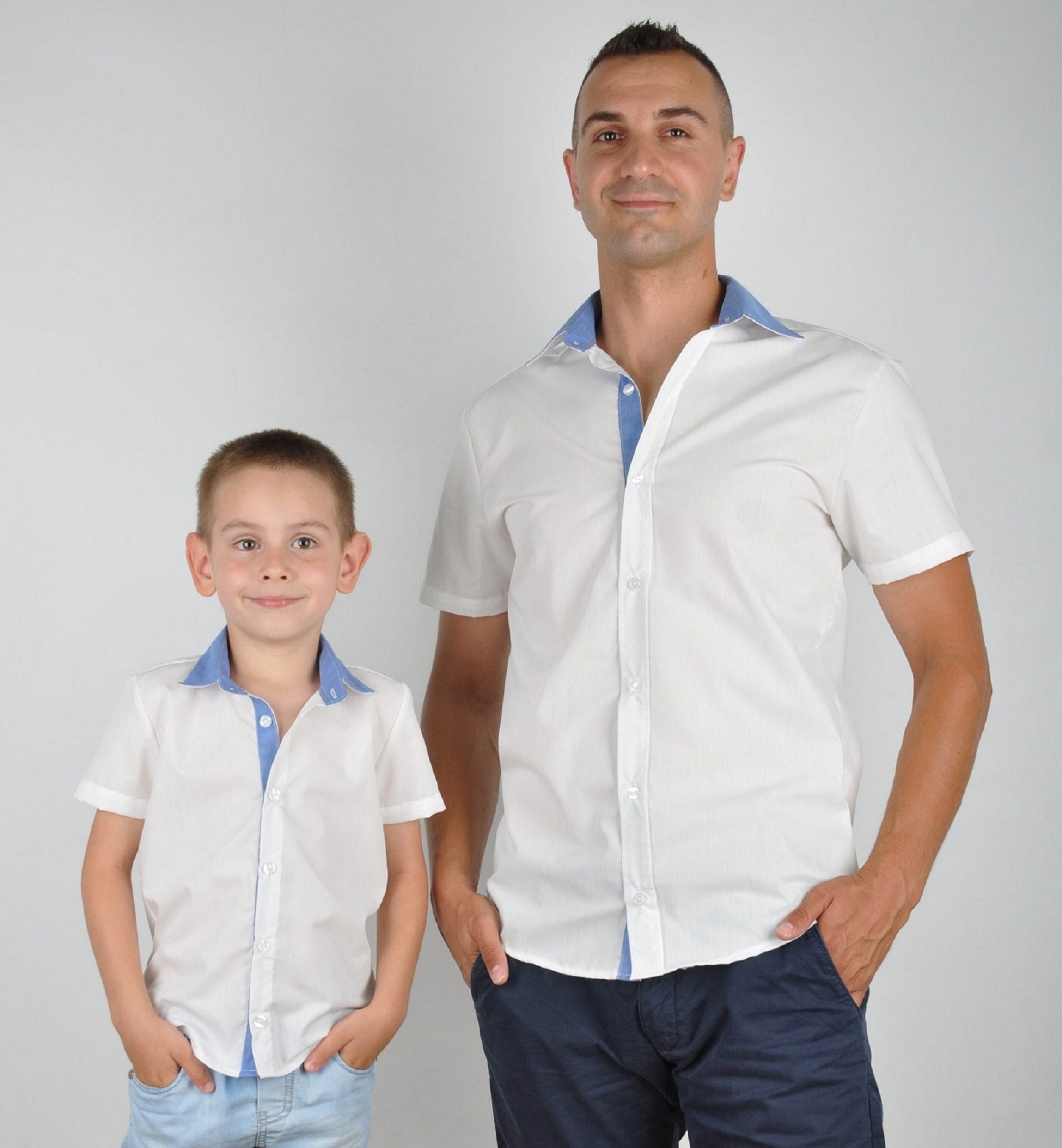 Dad and son dress shirts Clearance