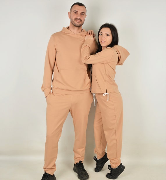 Tracksuit Women Comfy Sweatsuit Nude Joggers Set Women -  Israel