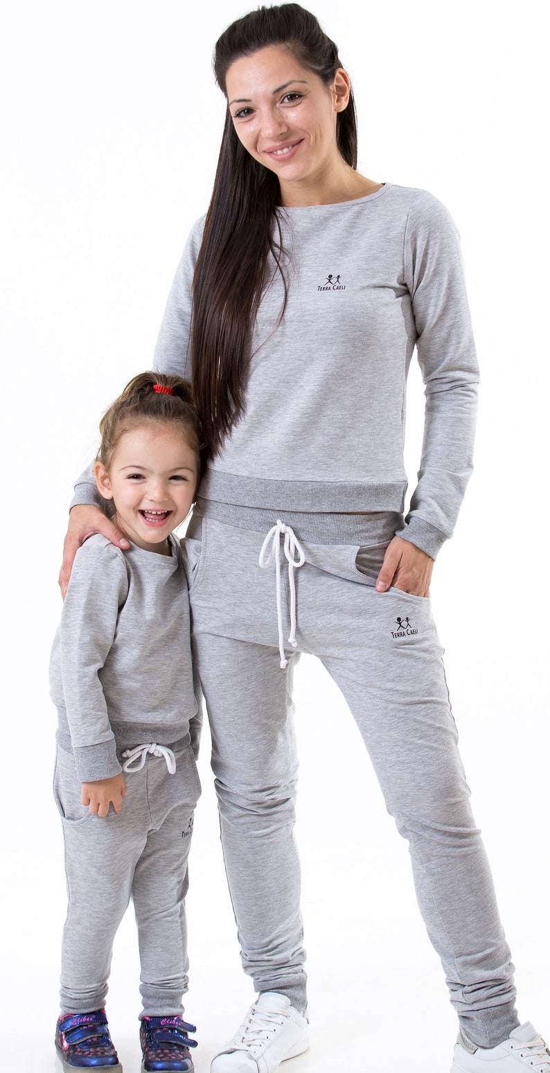 mum and baby matching tracksuit