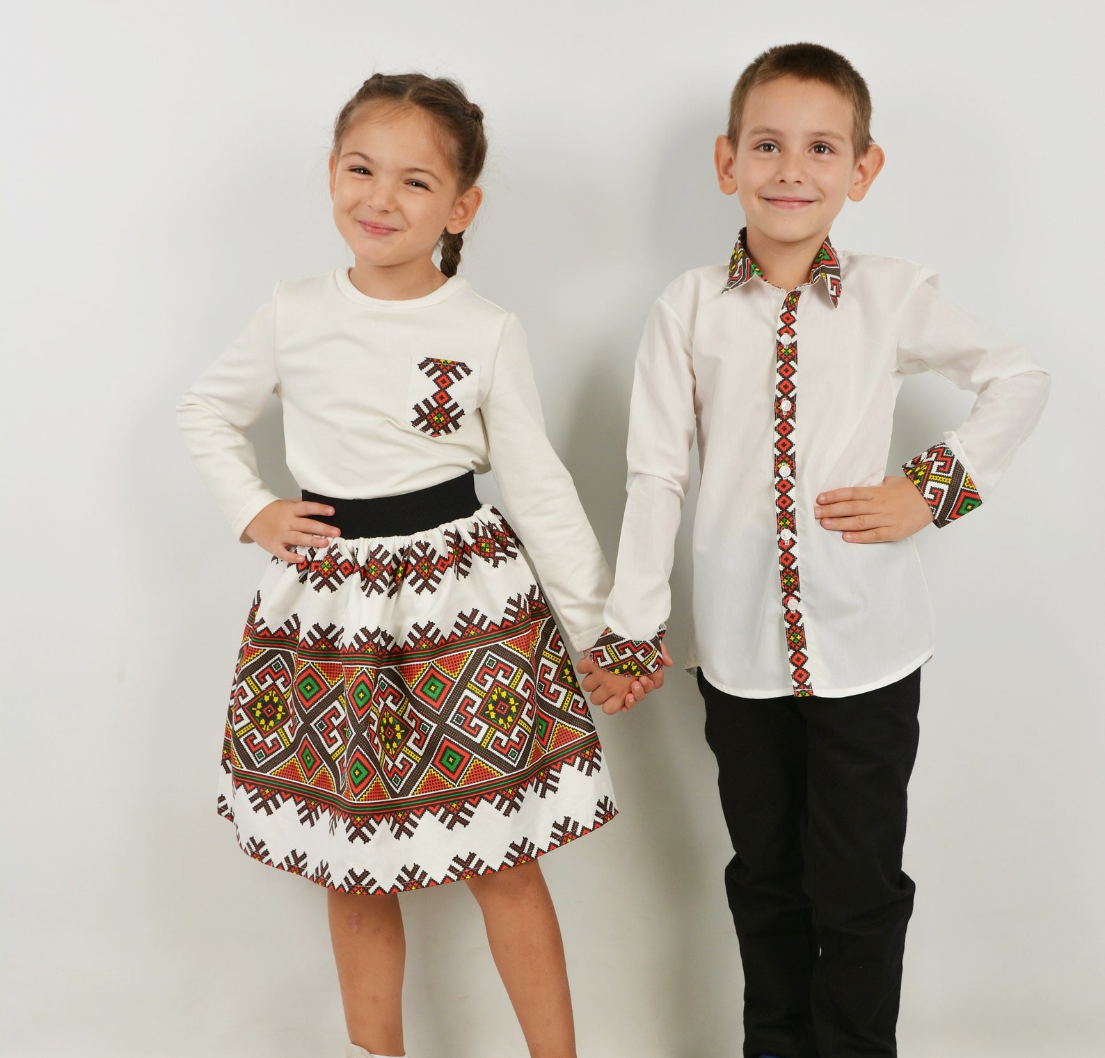 Costume folklorique traditionnel bulgare Tenues assorties Etsy France