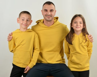 Juega con coches padre e hijo a juego sudaderas con capucha | Etsy México