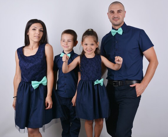 Matching family formal wear sale