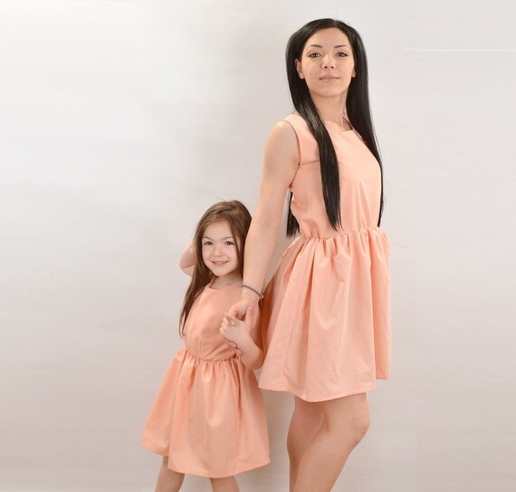 Mother Daughter Matching Summer Dresses 