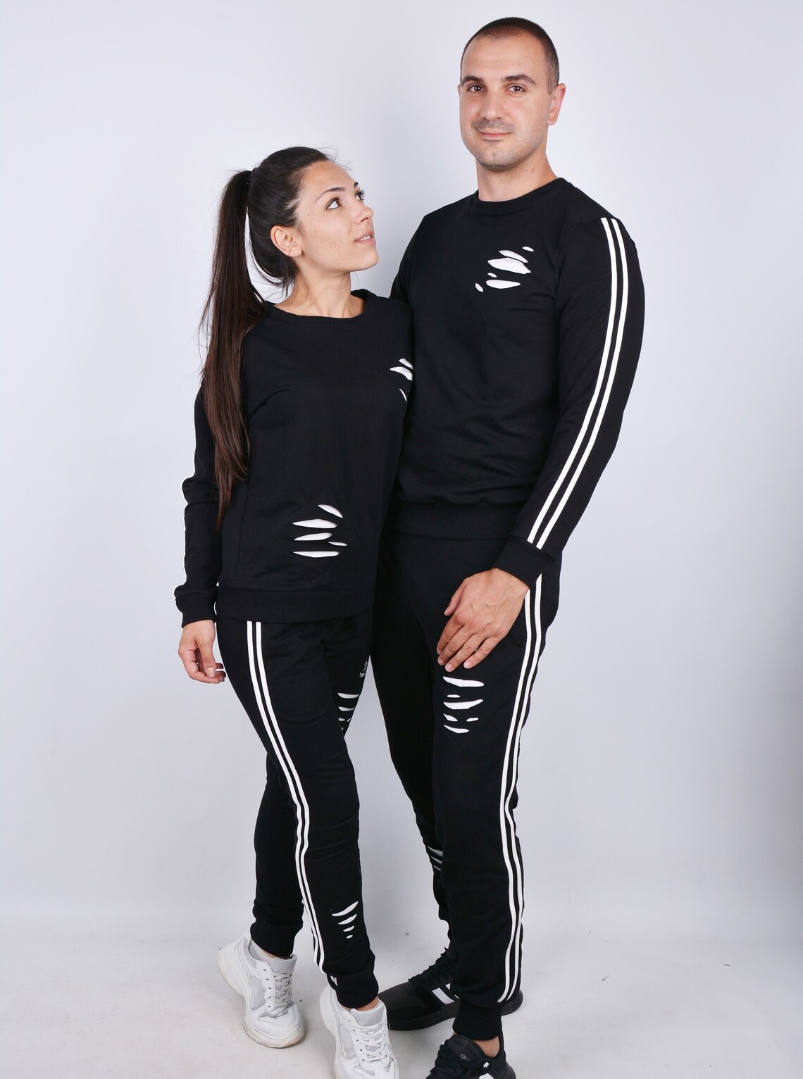 Couple Extravagant Outfit Matching Couple Tracksuits | Etsy