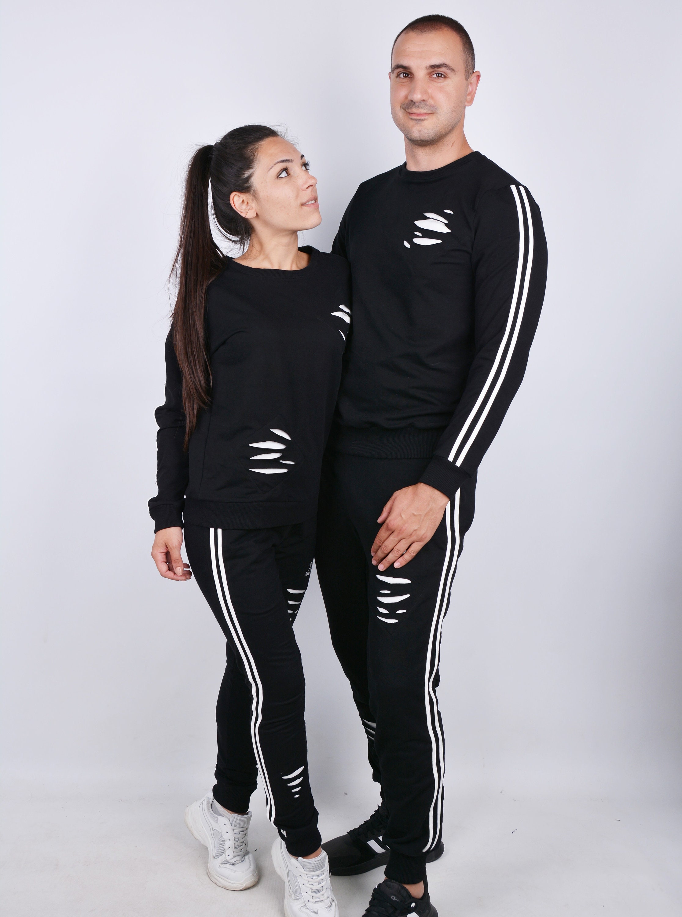 Couples matching tracksuits Clearance