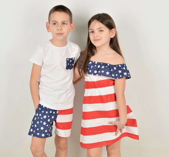 Mom and son matching 4th of july clearance outfits