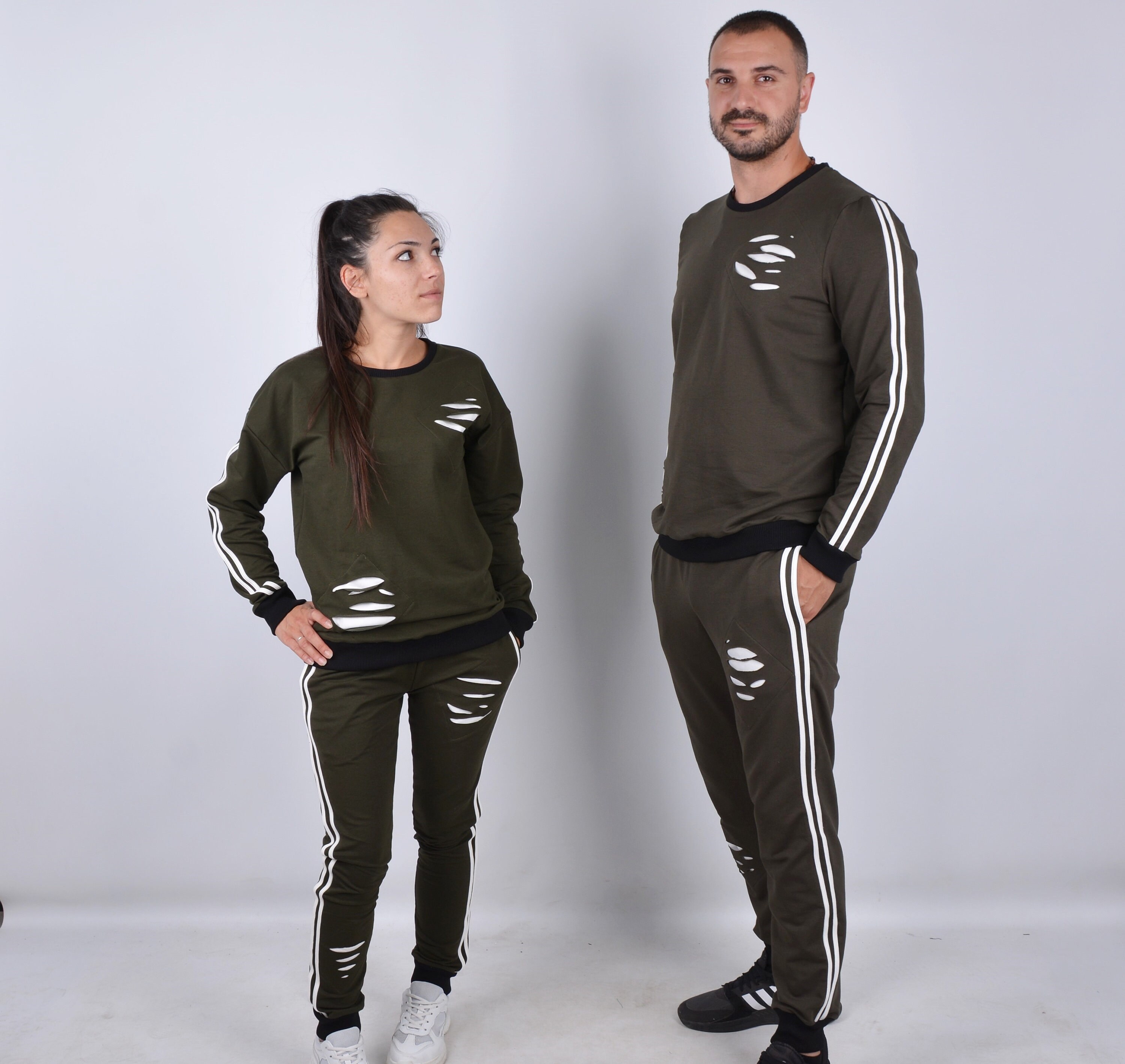 matching couple sweatsuits