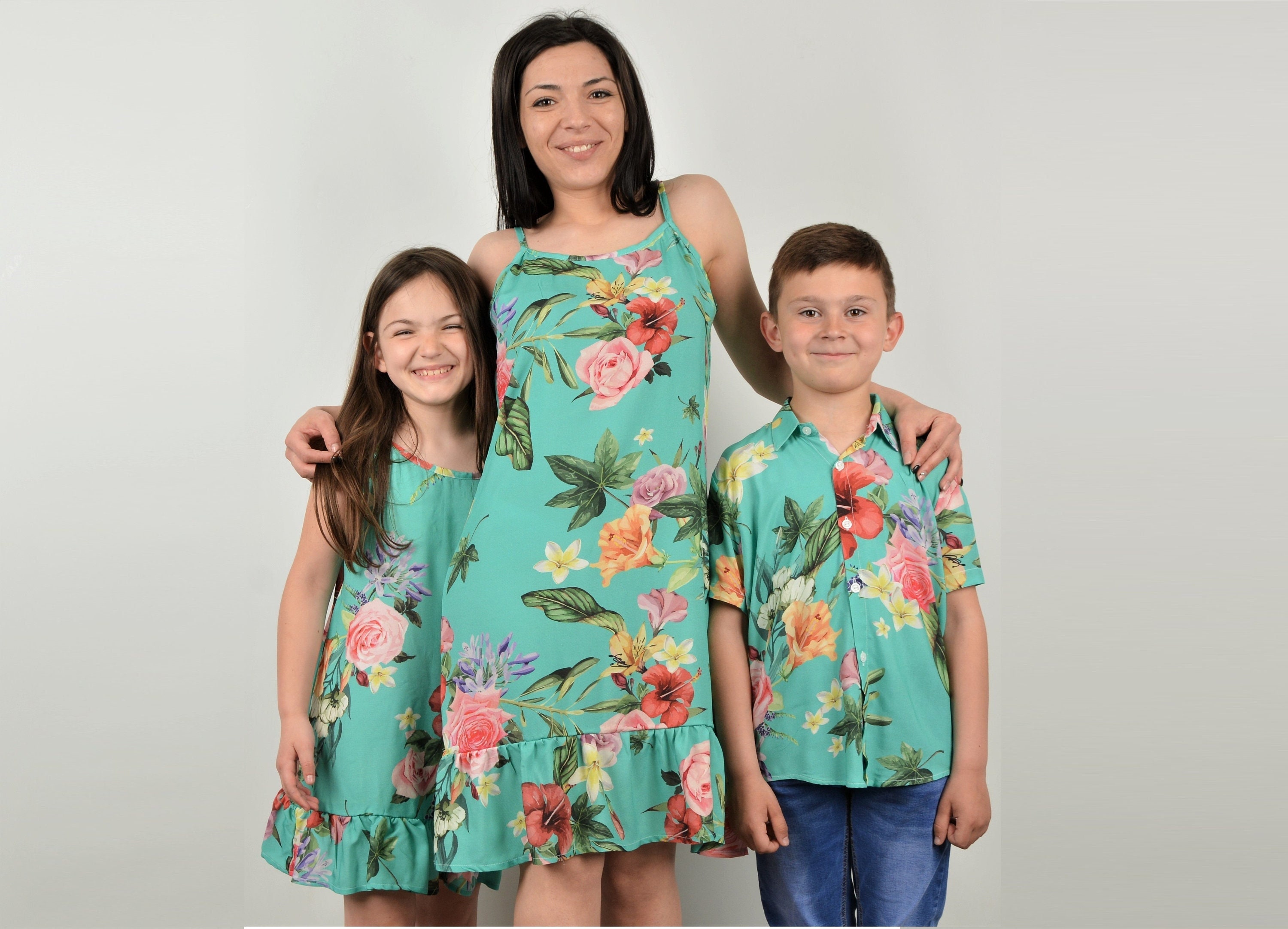 Matching Floral Summer Dress Mommy and 